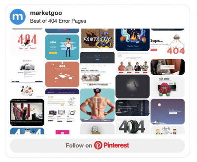 Best of 404 Pages Pinterest Board