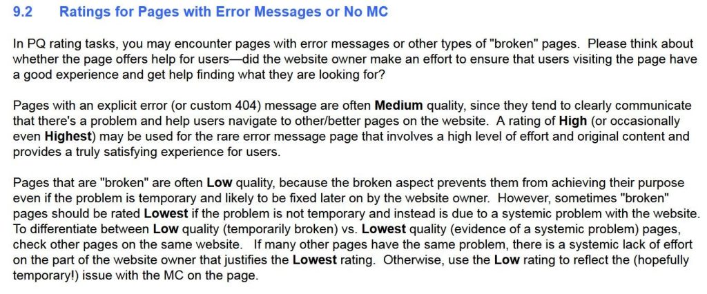 Quality-Raters-Links