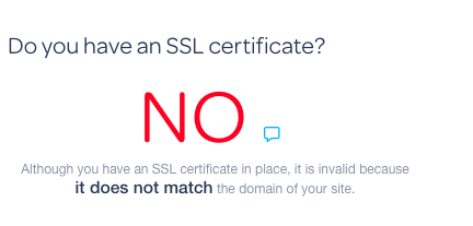 figure out if you have an SSL