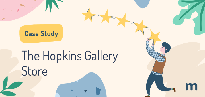 The Hopkins Gallery Store case study marketgoo