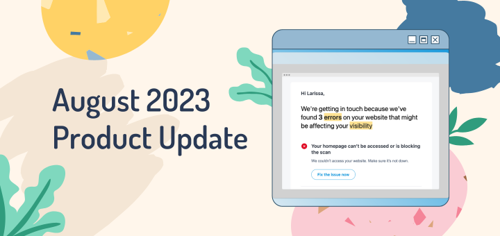 Product-Update-August-2023