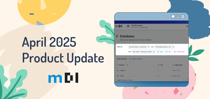 April 2025 mDI Product Update