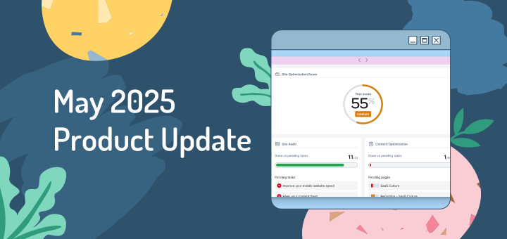 SEO Tools Product Update May 2025