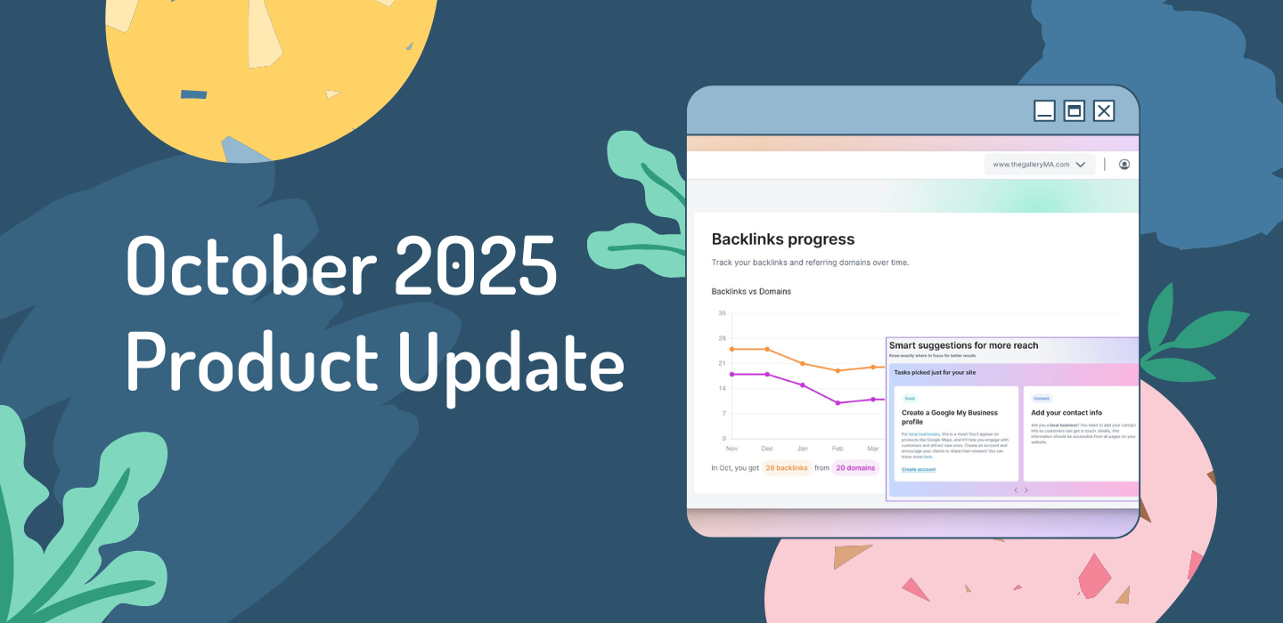 What’s new in marketgoo – October 2025