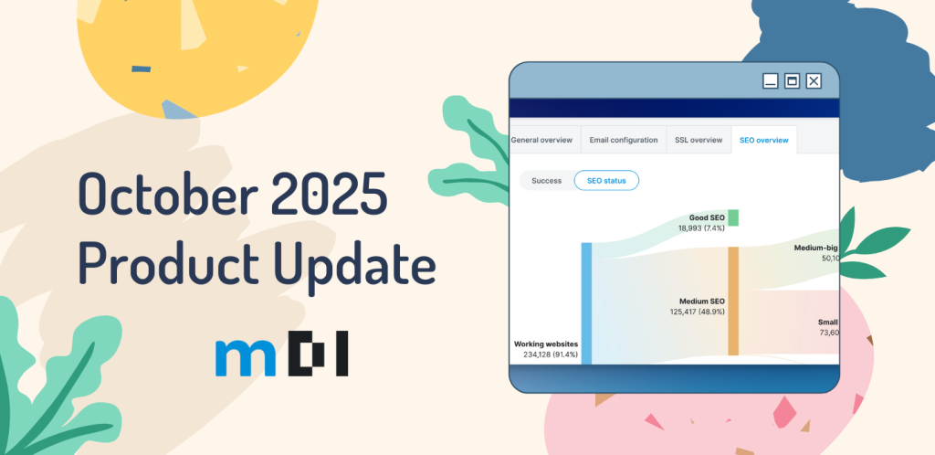 Product Update mDI October