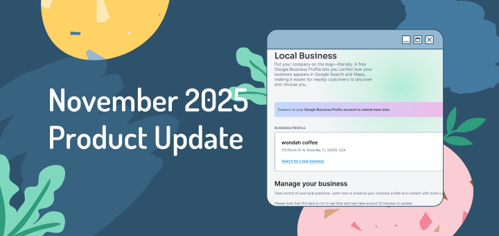 November 2025 product update SEO tools