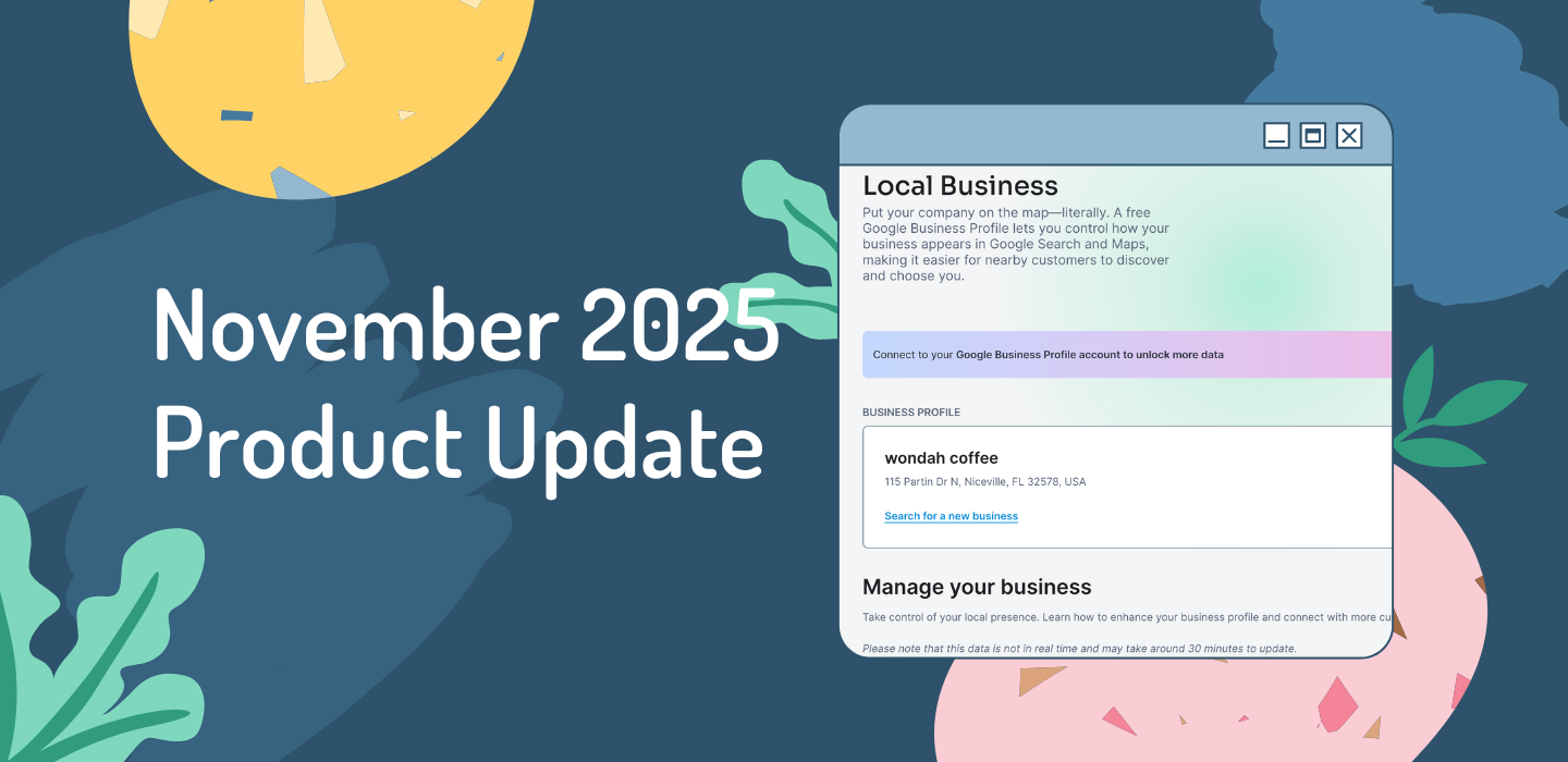 November 2025 product update SEO tools
